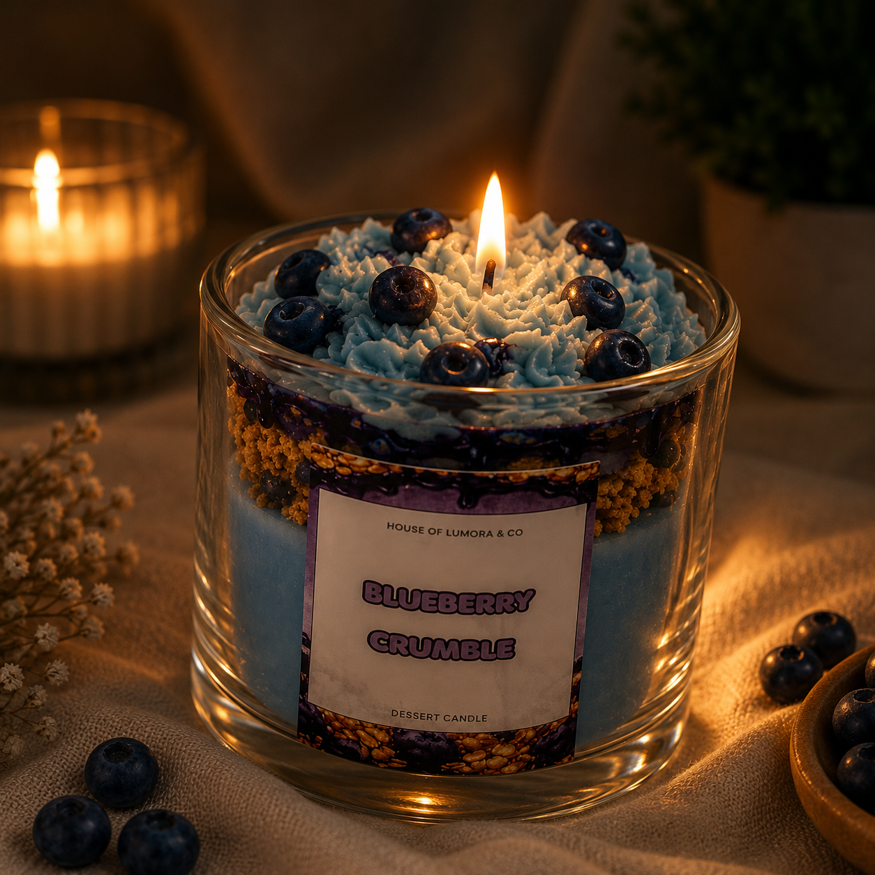 Blueberry Crumble