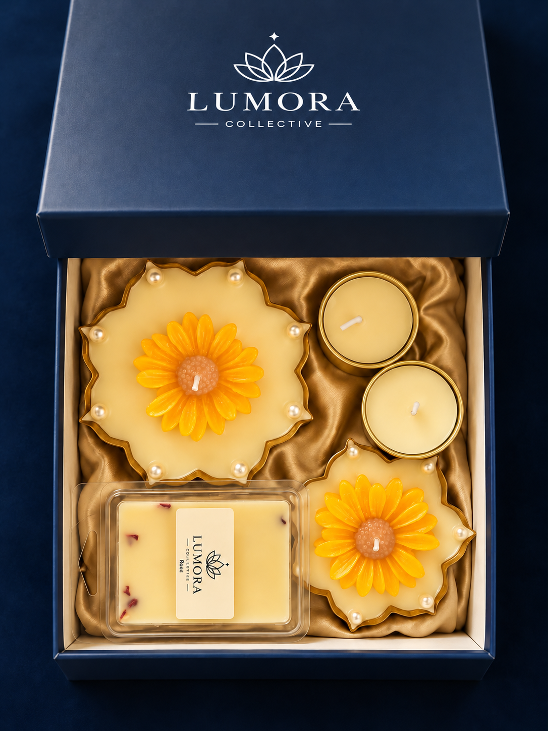 Floral Candle Gift Hamper
