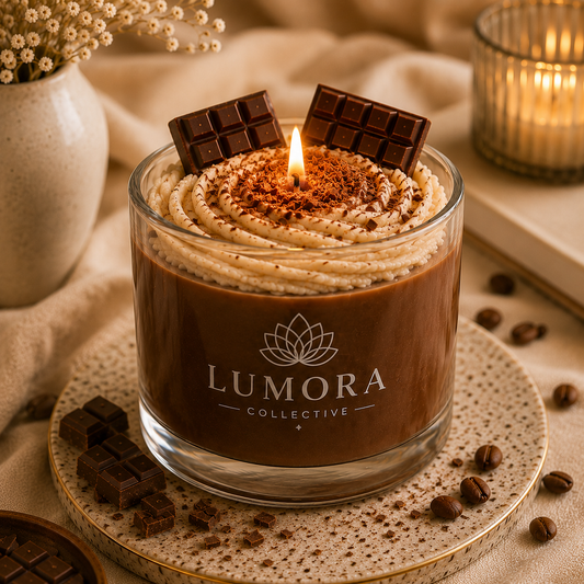 Hot Chocolate Dessert Candle