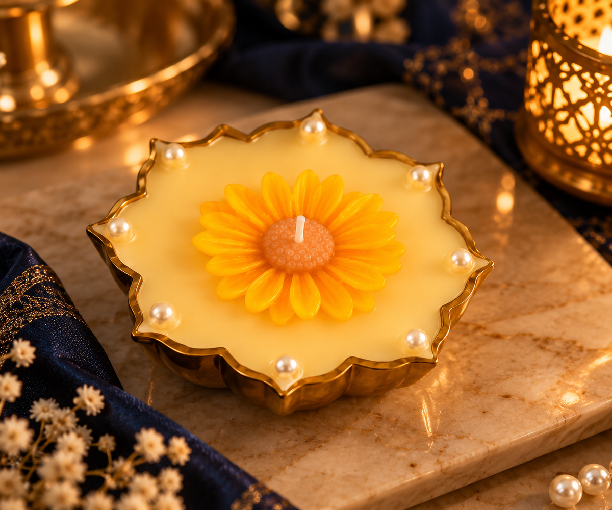 Floral Candle Gift Hamper